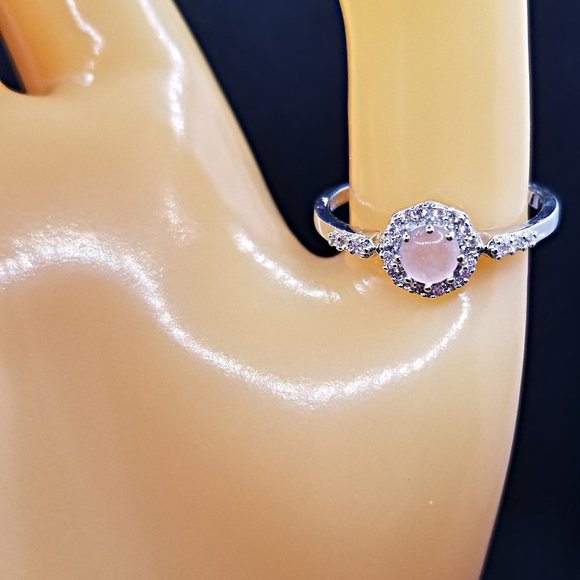 Quartz Ring Pink Size 10 Ring Bomb Party - Picture 6 of 6